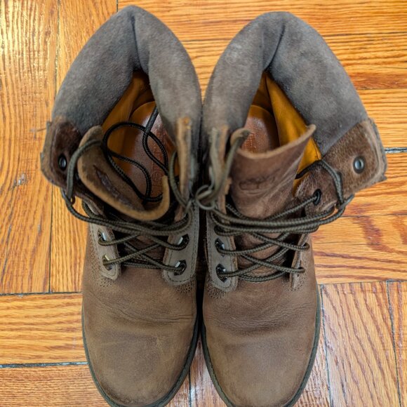 Timberland Waterproof Classic Style Brown Boots Women’s 5.5 - Picture 5 of 7